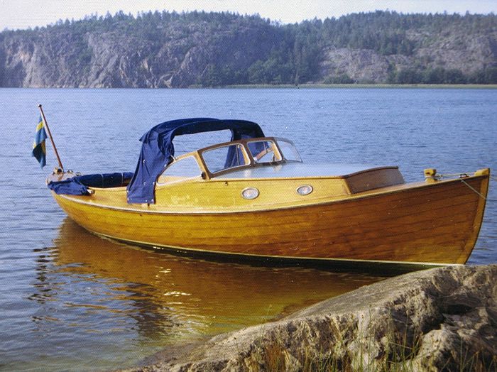 Nästa båt blev en eksnipa med AD2, byggd på Korsholma